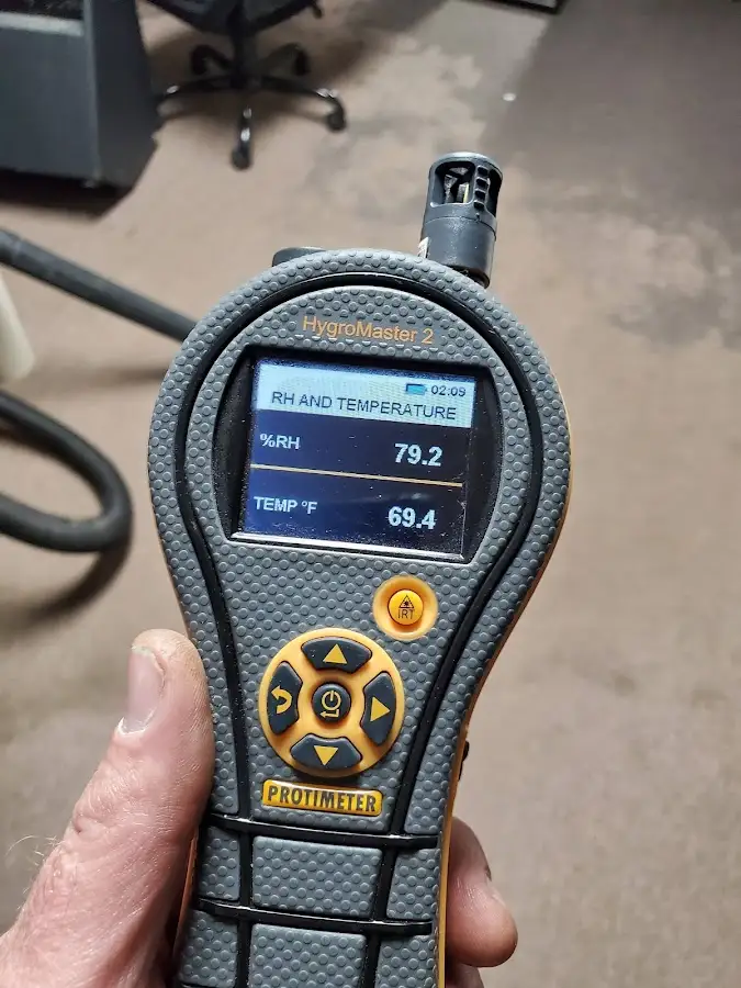 Moisture meter humidity assessment for Fire & Smoke Damage Restoration in Ocoee